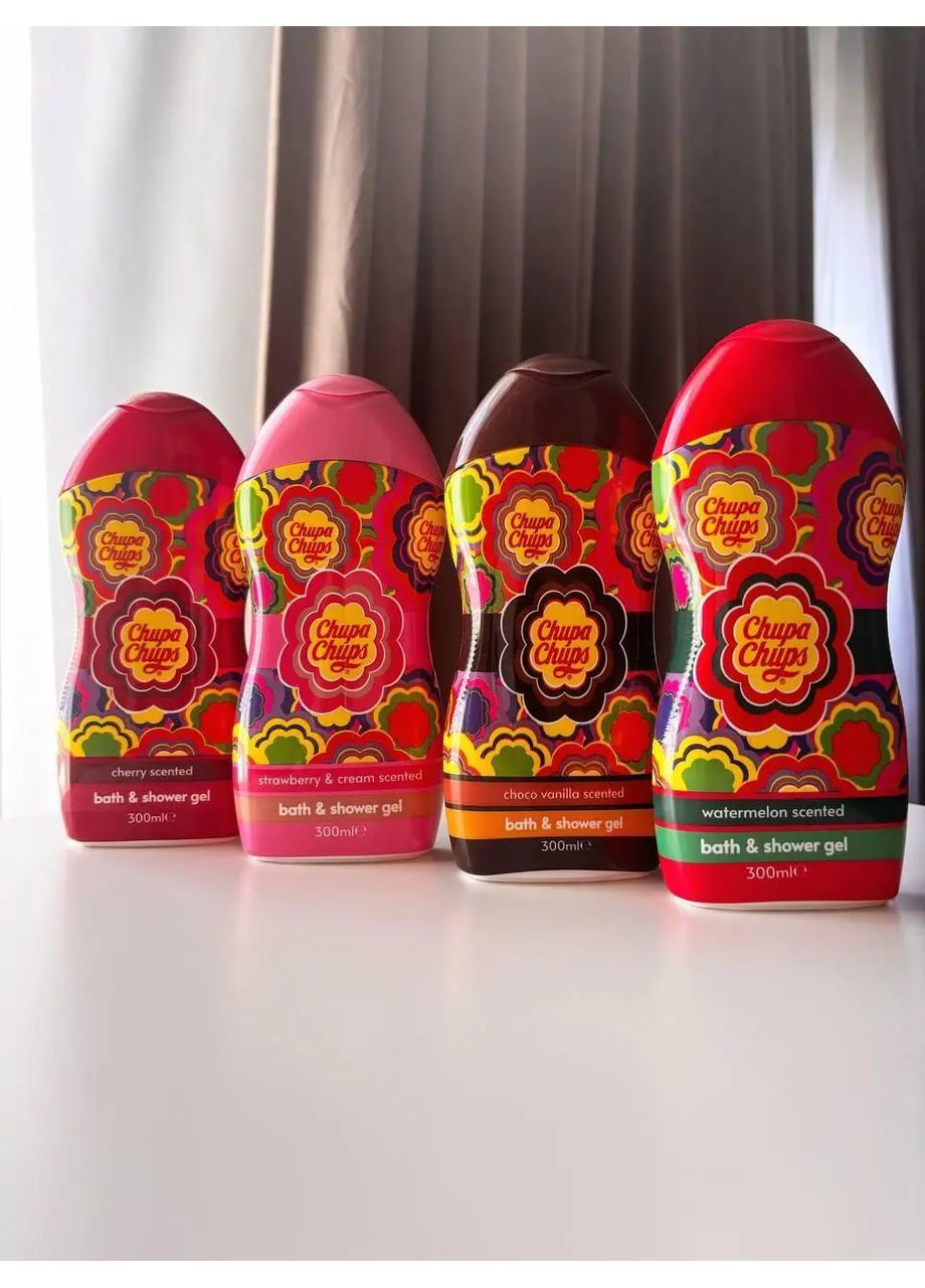 Гель для душа 300 мл Chupa Chups (366869077)