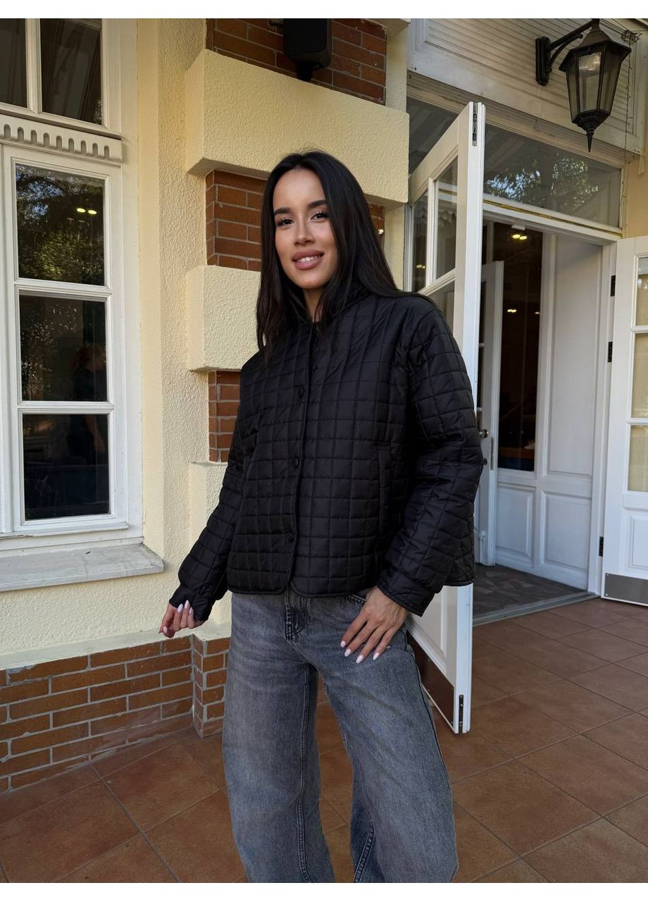 Бомбер жіночий на кнопках (358494901)