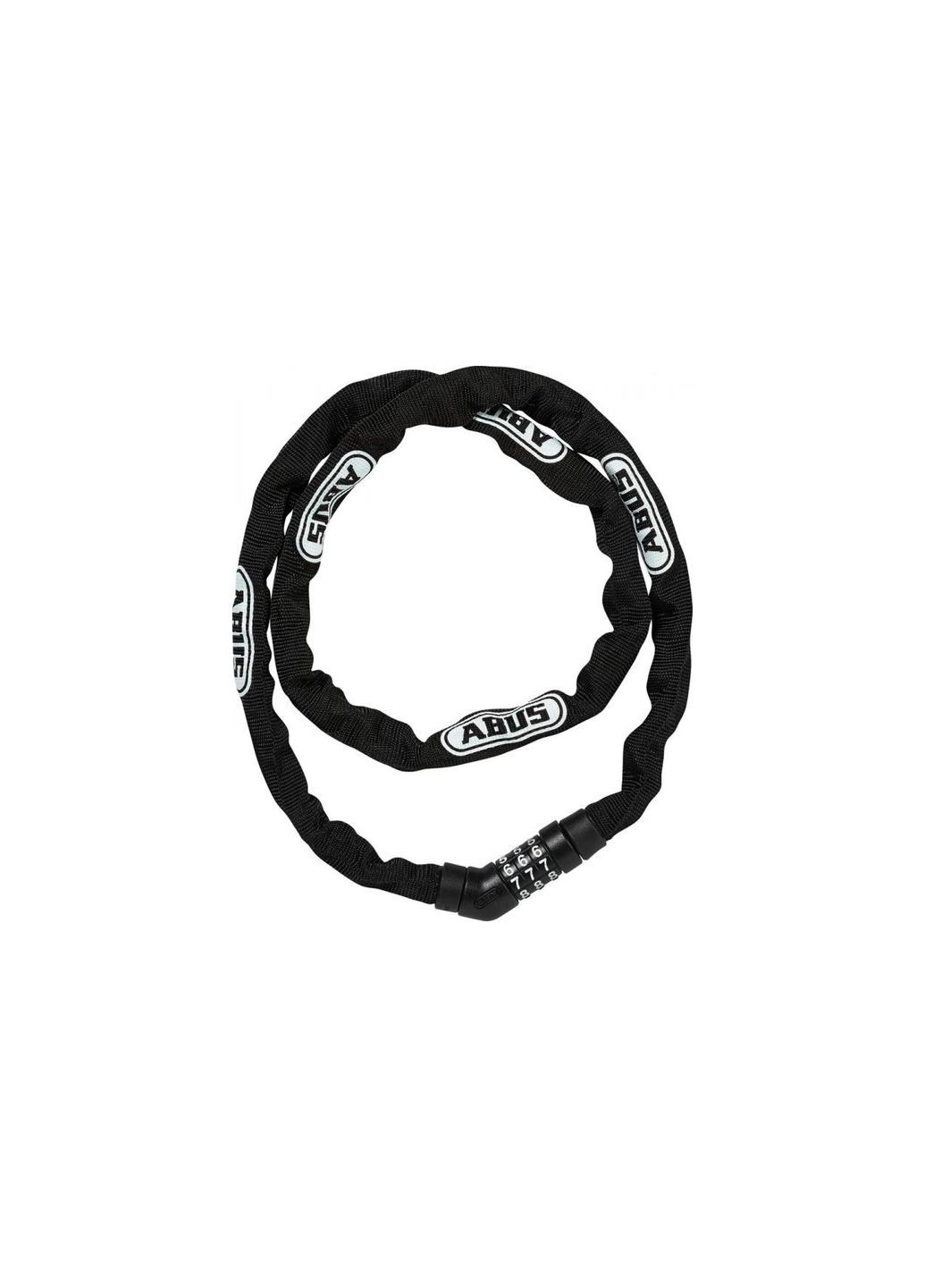 Замок 4804C/110 Steel-O-Chain black Abus (369138158)