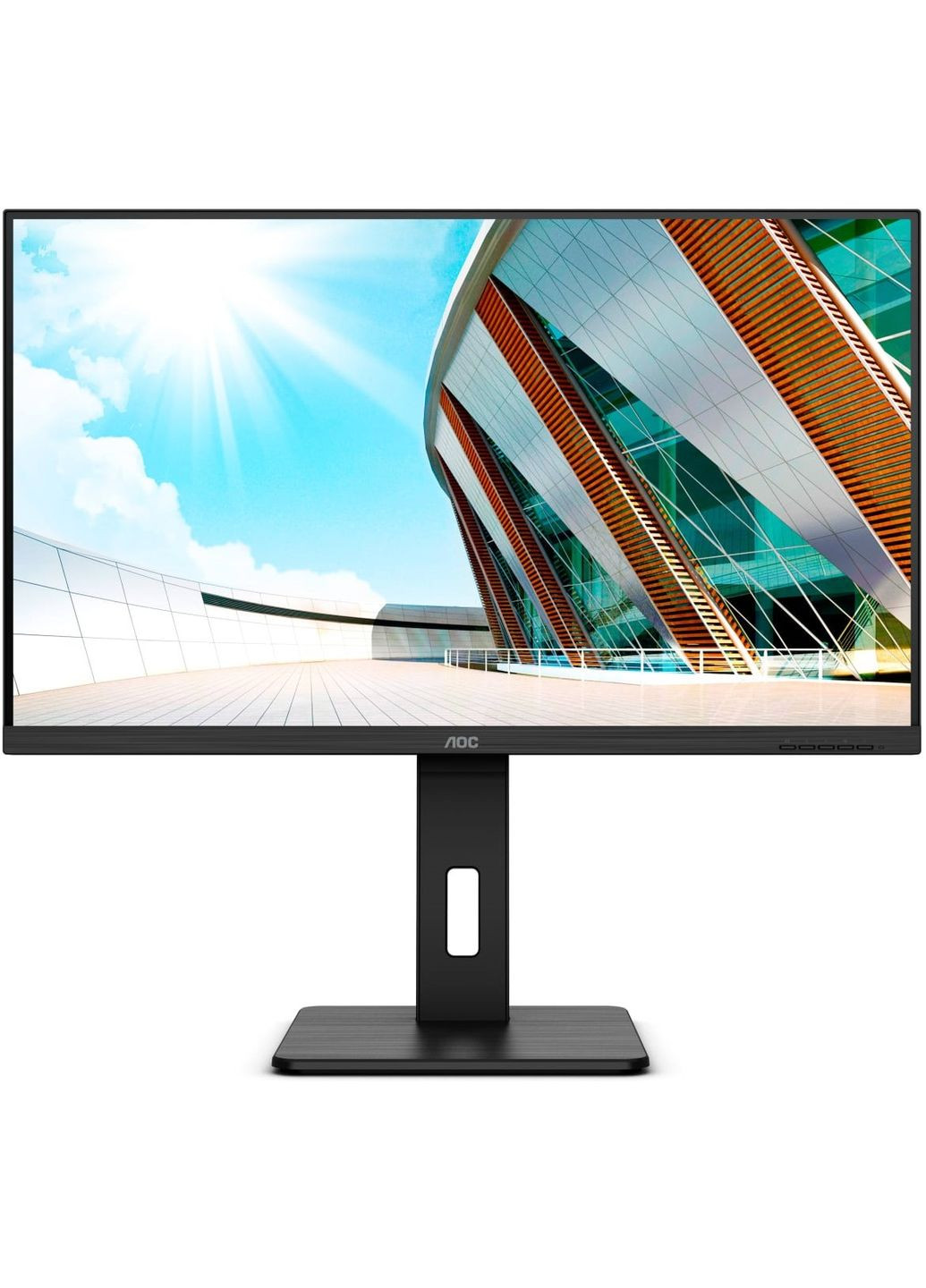 TFT 31.5" U32P2, VA, UHD, DP, HDMI x 2, Pivot, HAS, колонки, черный AOC (314749861)