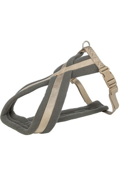 Шлея Premium туристична для собак L 60–100 см 25 мм мм пісочна Trixie (331862364)