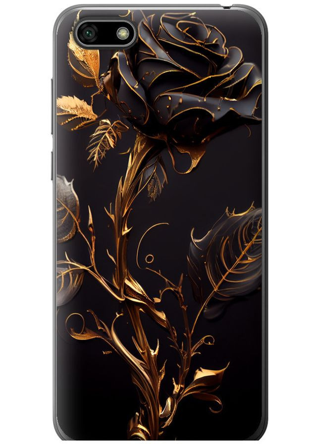 2D пластиковый чехол 'Роза 3' для Endorphone Huawei Honor 7A (267500068)