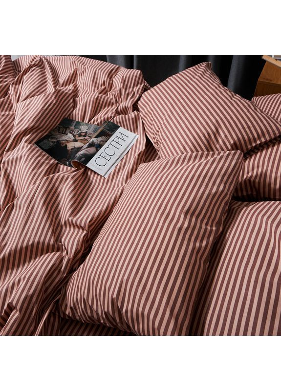 Комплект постельного белья Бязь Gold Люкс «» Евро 200х220 наволочки 2х70х70 (MS-820005927) Moon&Star Autumn Stripes (356115186)