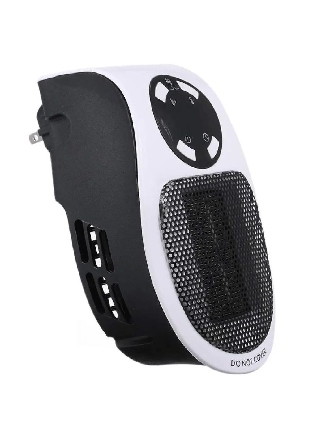 Настенный электрообогреватель обогреватель с пультом LCD дисплеем подключается в розетку 500W 11.5х11х7.5 см (479012-Prob) Unbranded (315411588)