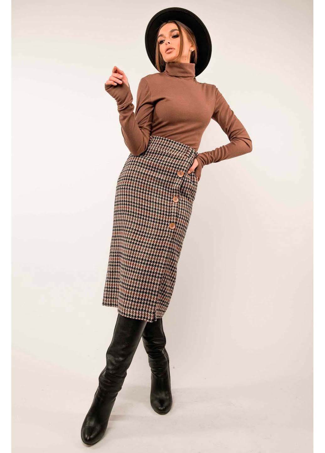 Кофейная юбка Ри Мари