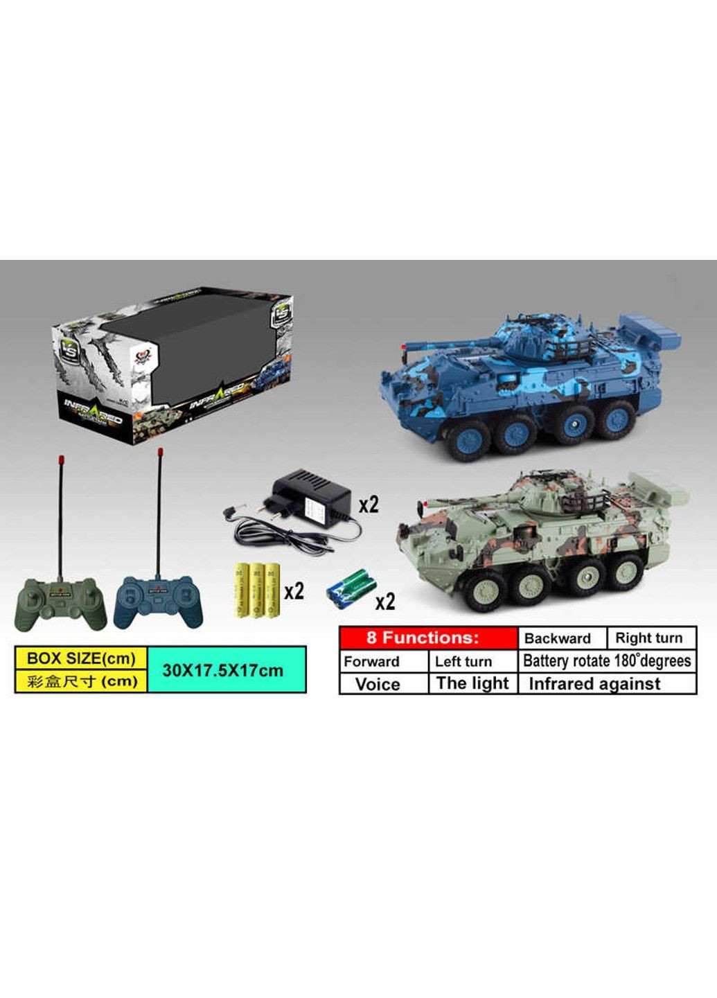 Танковий бій на радіокеруванні No Brand (315765067)