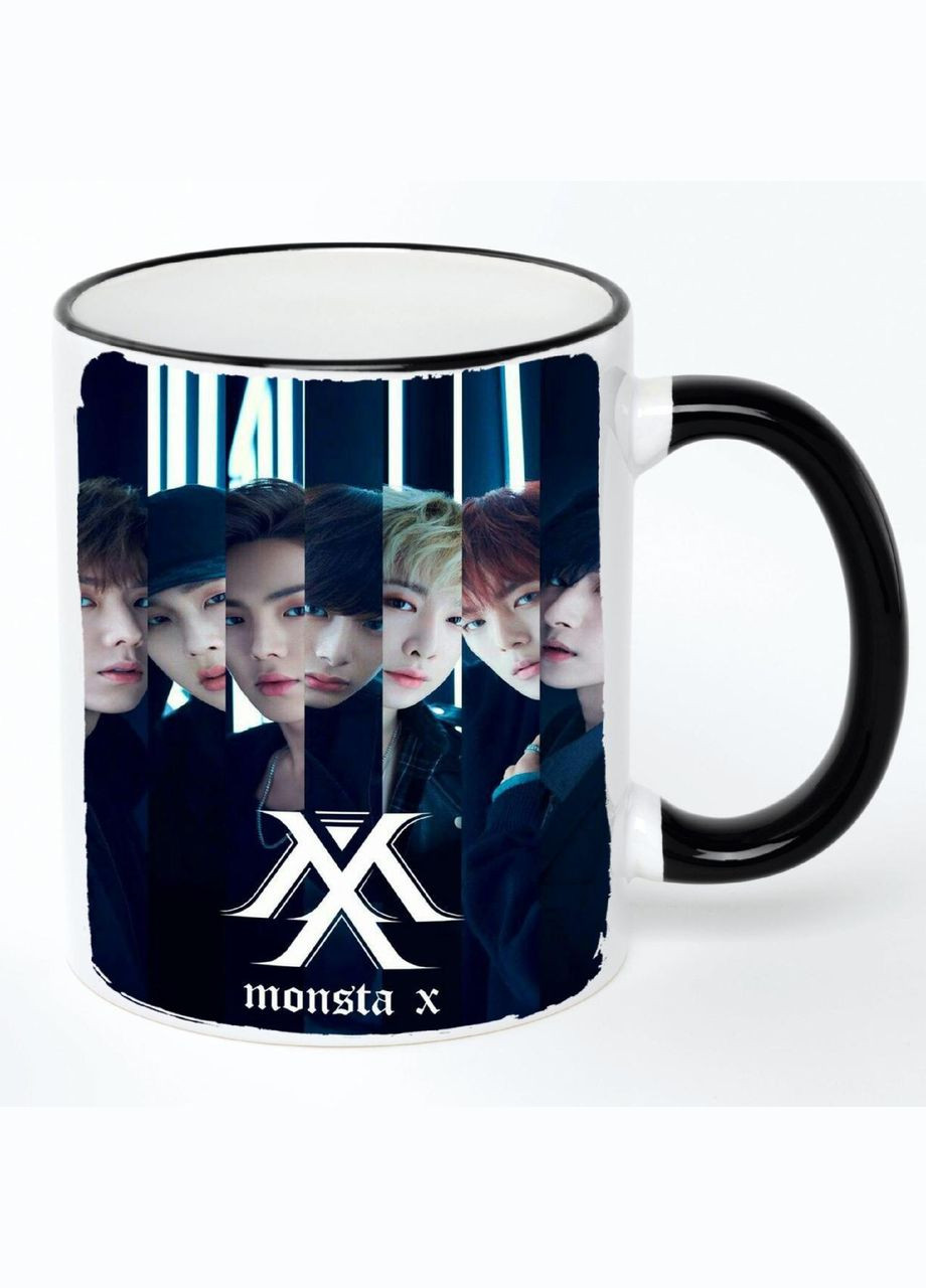 Чашка TWICE K-pop #009 (кухоль, кружка) Біла з чорною ручкою 330 мл No Brand (322714496)