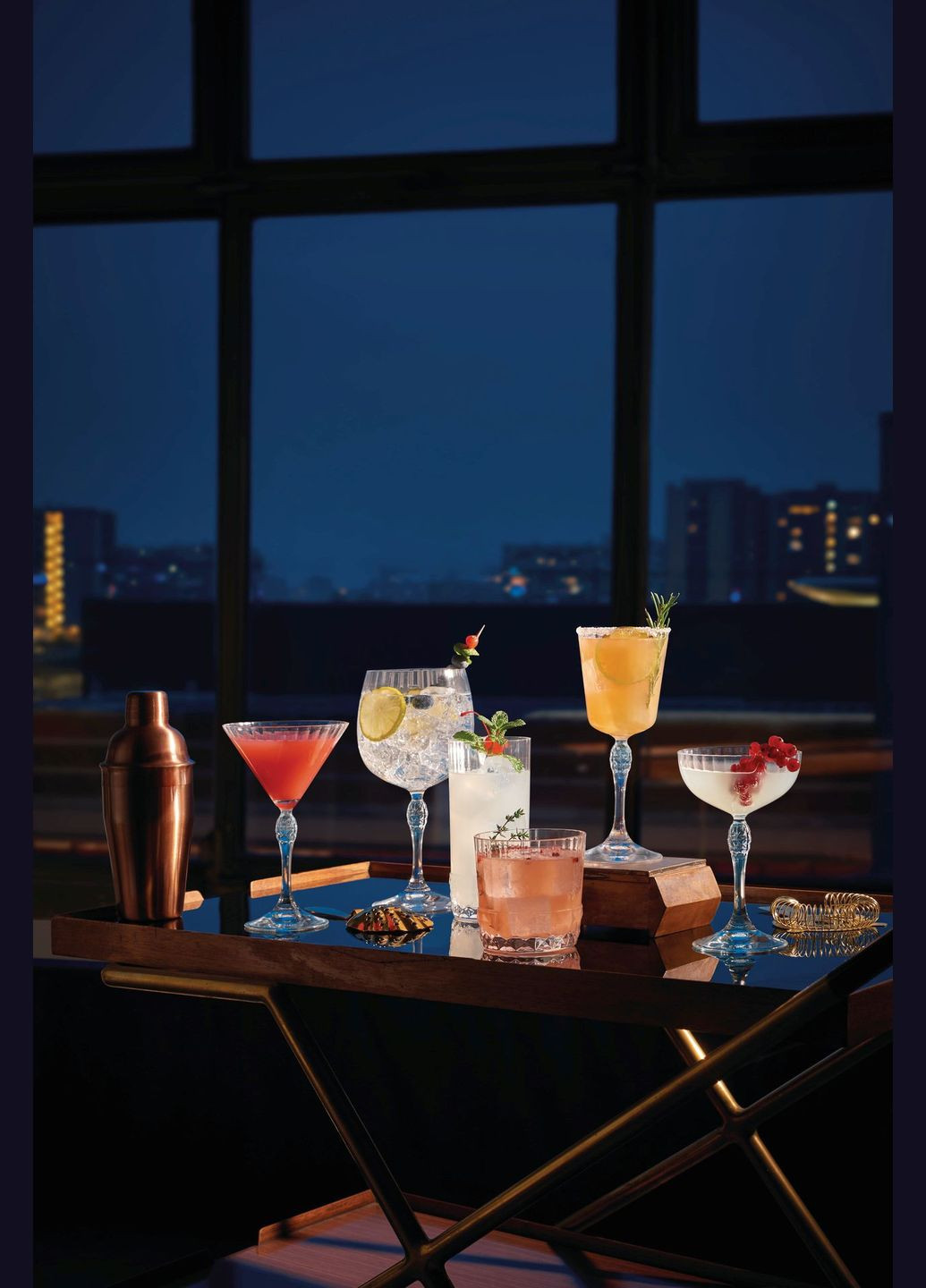 Набор стаканов низких America'20s, 370мл, h92мм, 6шт, стекло, прозрачный Bormioli Rocco (315889790)