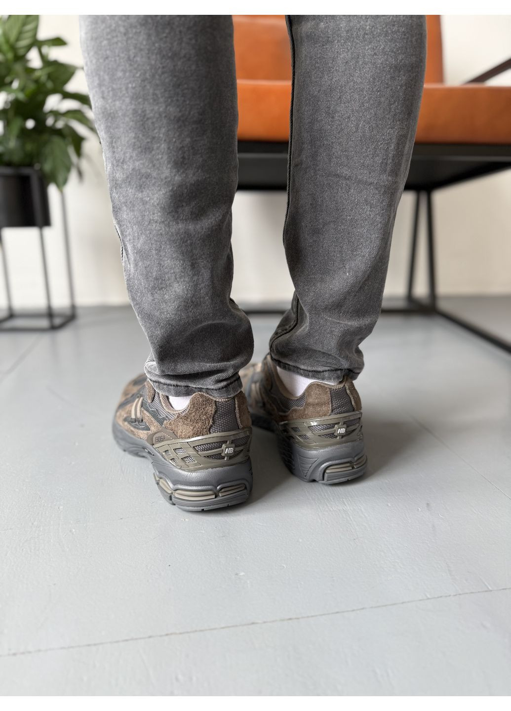 КРОСІВКИ ЖІНОЧІ NEW BALANCE 1906D BROWN GREY GORE-TEX НЬЮ БЕЛАНС 1906D No Brand сірі демісезони (367177549)