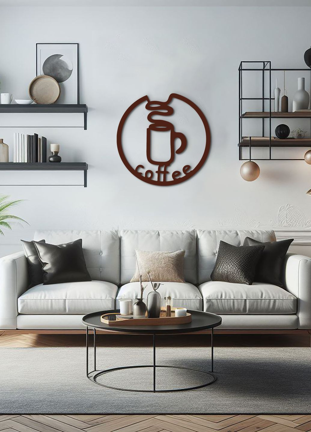 Современная картина на кухню, декор в комнату "Дрип кофе", стиль лофт 15х15 см Woodyard (291842904)