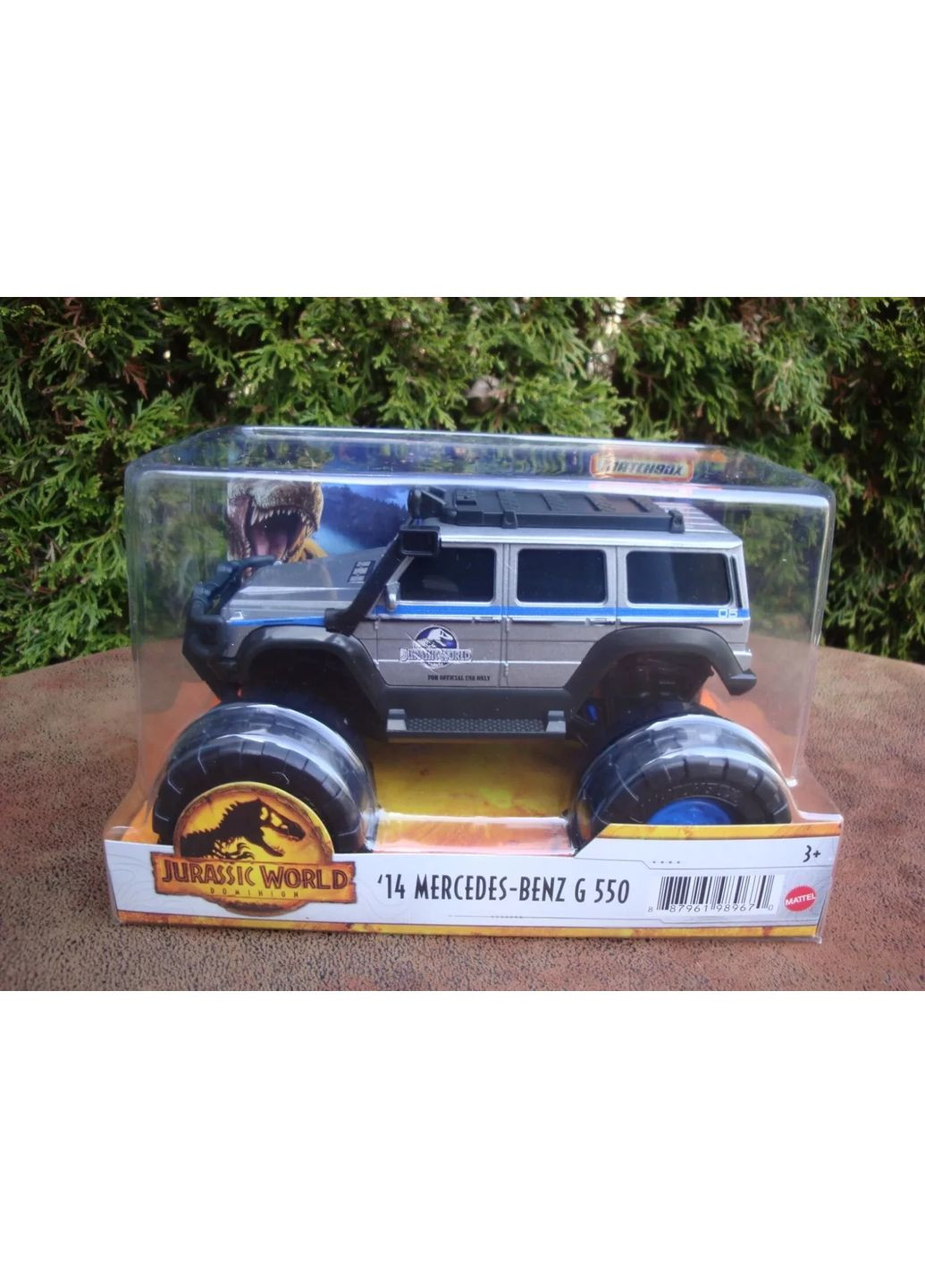 Матчбокс Джип Мерседес Бенц G550 Оригинал Jurassic World Dominion '14 Mercedes-Benz G 550 Matchbox (365251310)