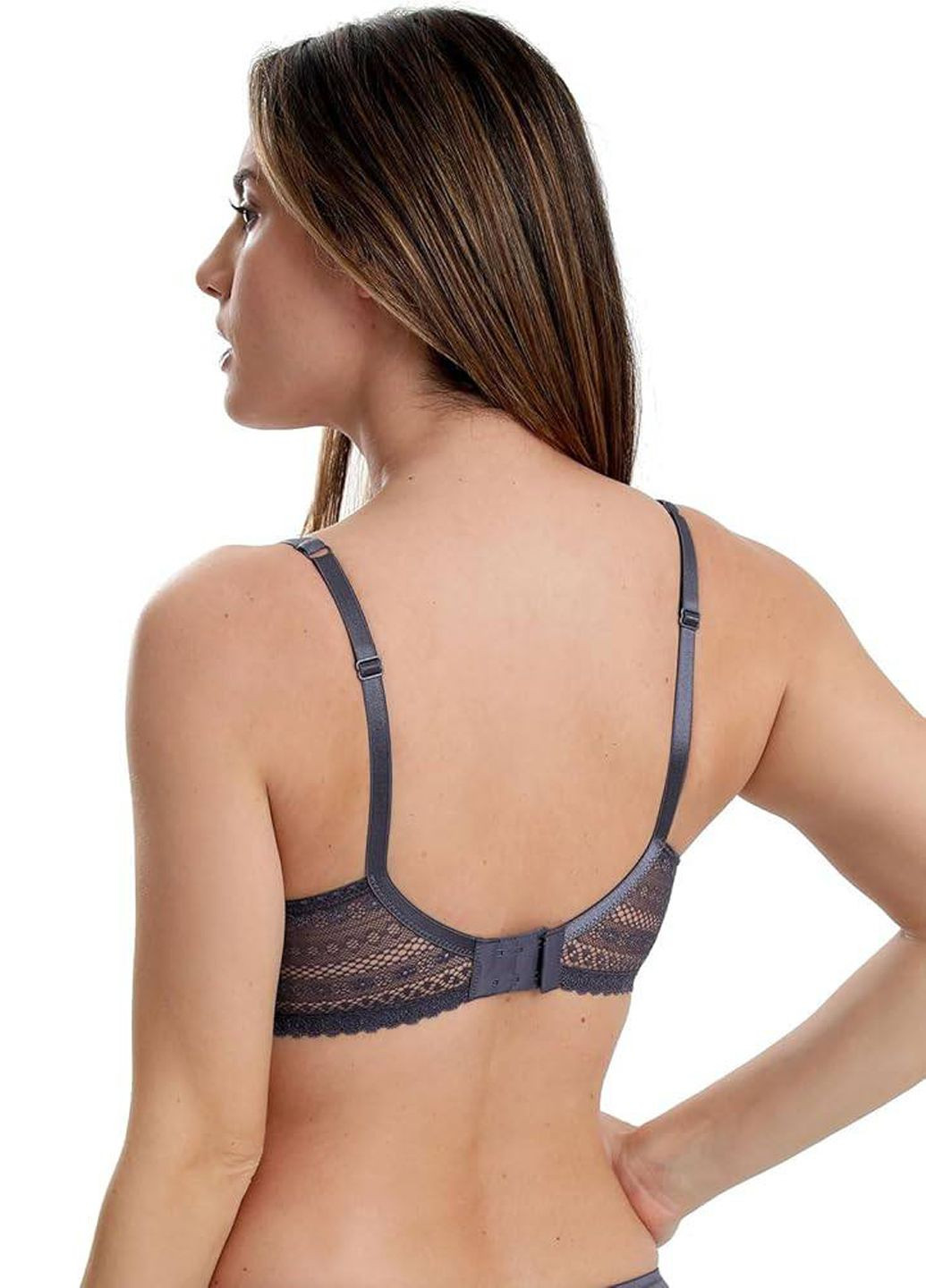 Серый бюстгальтер Sassa