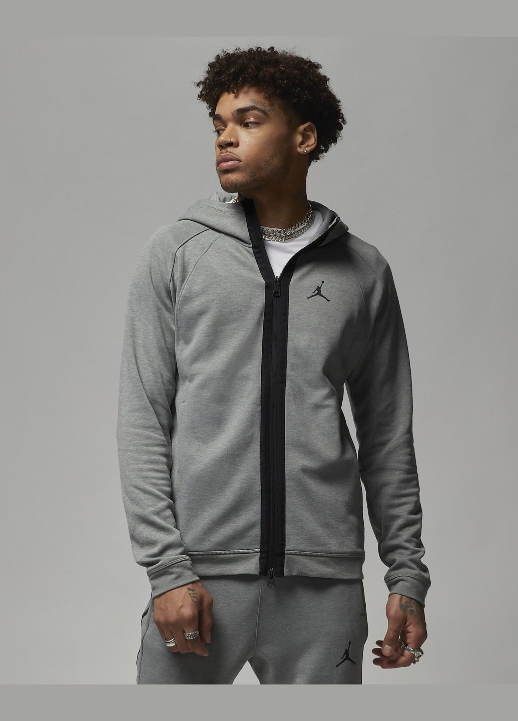 Мужская кофта Air Fleece Full-Zip Hoodie(DV9783-063) Jordan (297524886)