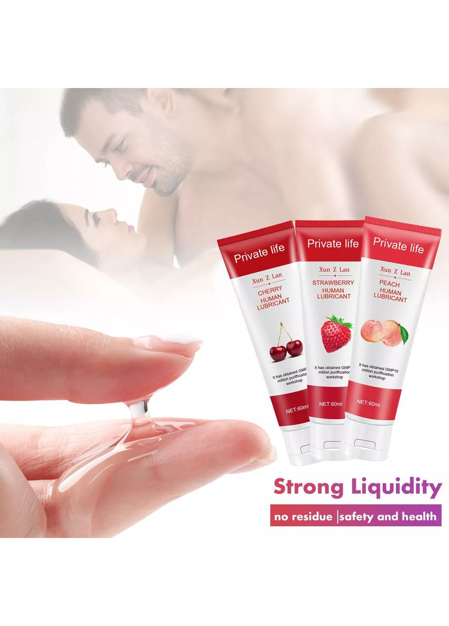Интимный лубрикант фруктовый Private life 60 ml Focus (349501346)