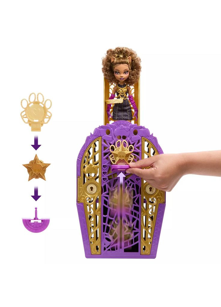 Лялька Таємниці Жахлівуда Жахо-секрети Клодін (JBG80) Monster High (362538458)