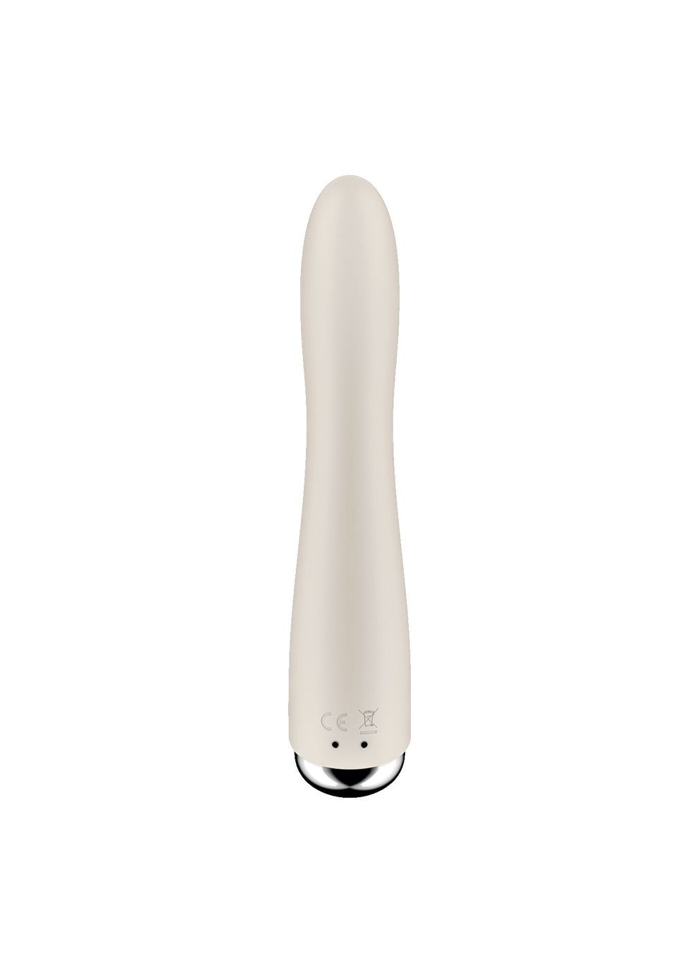 Вибратор точки G с вращением Spinning Vibe 1 Beige, 2 мотора Satisfyer (335391512)