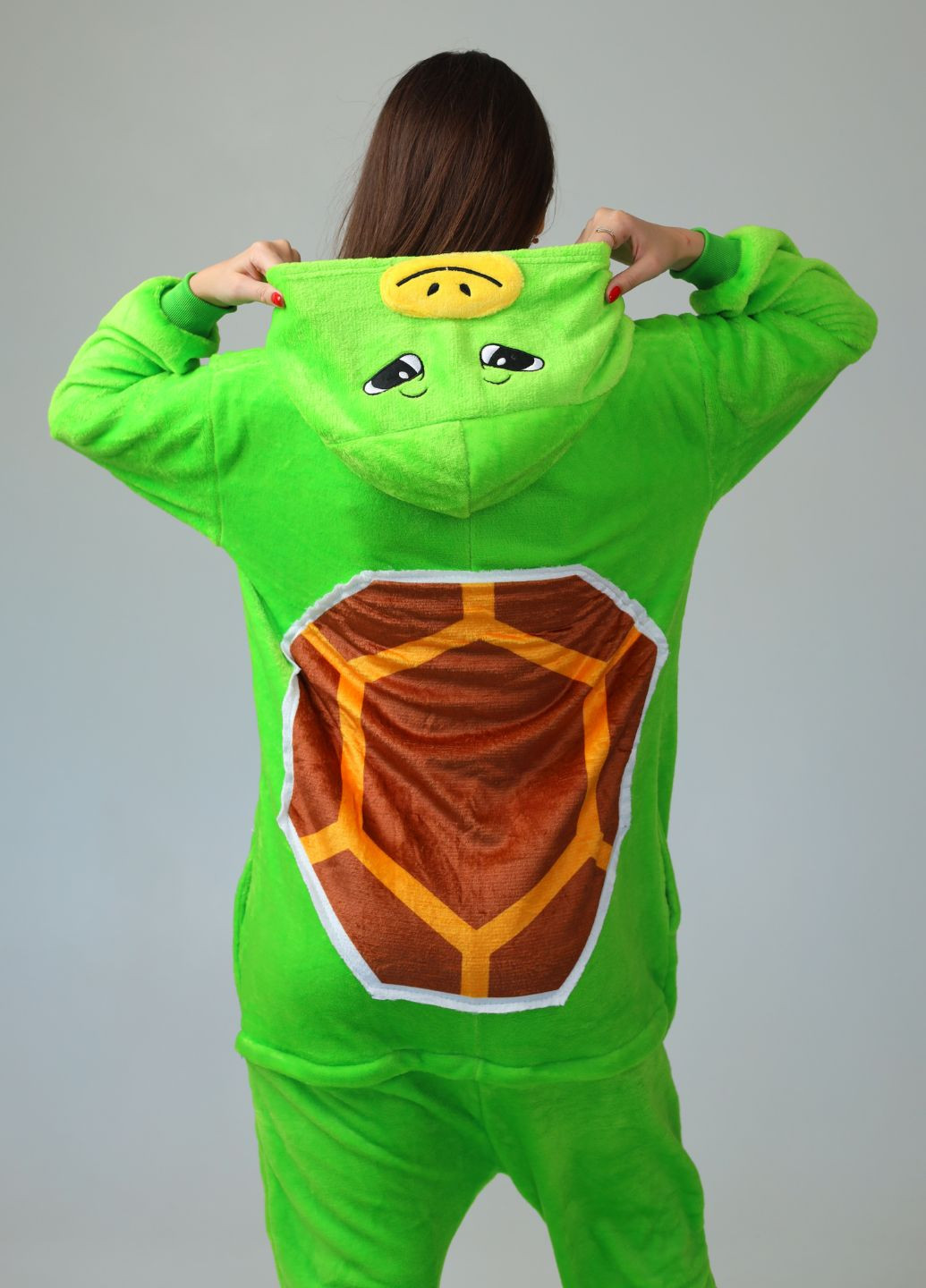 Плюшевое кигуруми Черепаха женская пижама с капюшоном (1140) My Kigu (360885064)