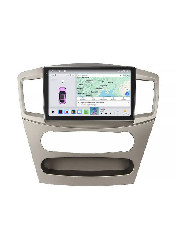 Штатная магнитола 9" для Mitsubishi Galant IX Рестайлинг 2006-2008 4/64 QLED CarPlay 4G 360 Prime 2 шт. Lesko (336198927)