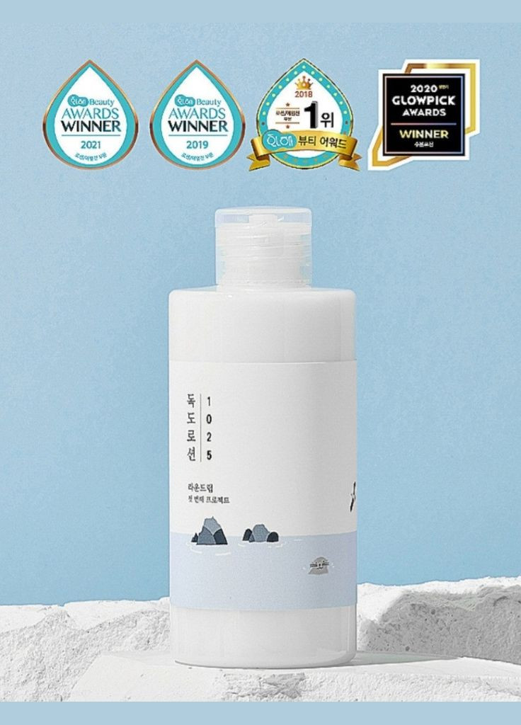 Зволожувальний лосьйон для обличчя 1025 Dokdo Lotion 200 мл Round Lab (324794712)