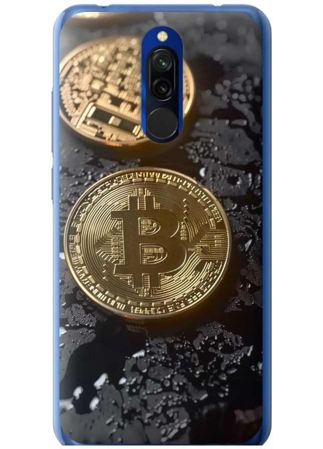 Силіконовий чохол 'Вулканійчний Bitcoin' для Endorphone Xiaomi Redmi 8 (289876132)