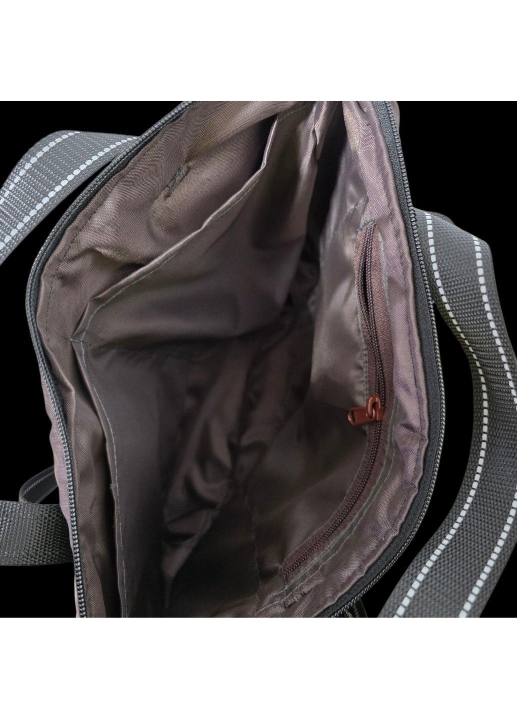 Светоотражающая сумка Svitashka коричневая, водонепроницаемая, ткань Оксфорд No Brand (347346482)