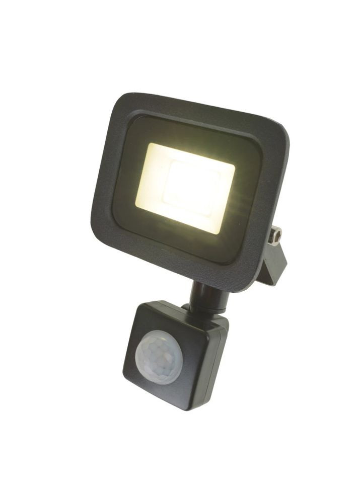 Вуличний прожектор з датчиком руху (10W, 800Lm, 6500K) ZB-PGGY-10W / LED прожектор / Вуличний ліхтар Ritar (371372200)