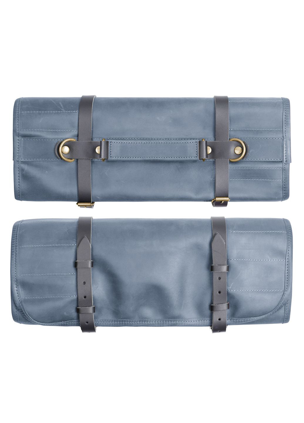 Сумка-чохол для ножів шкіряна коричнева No Brand (305828707)