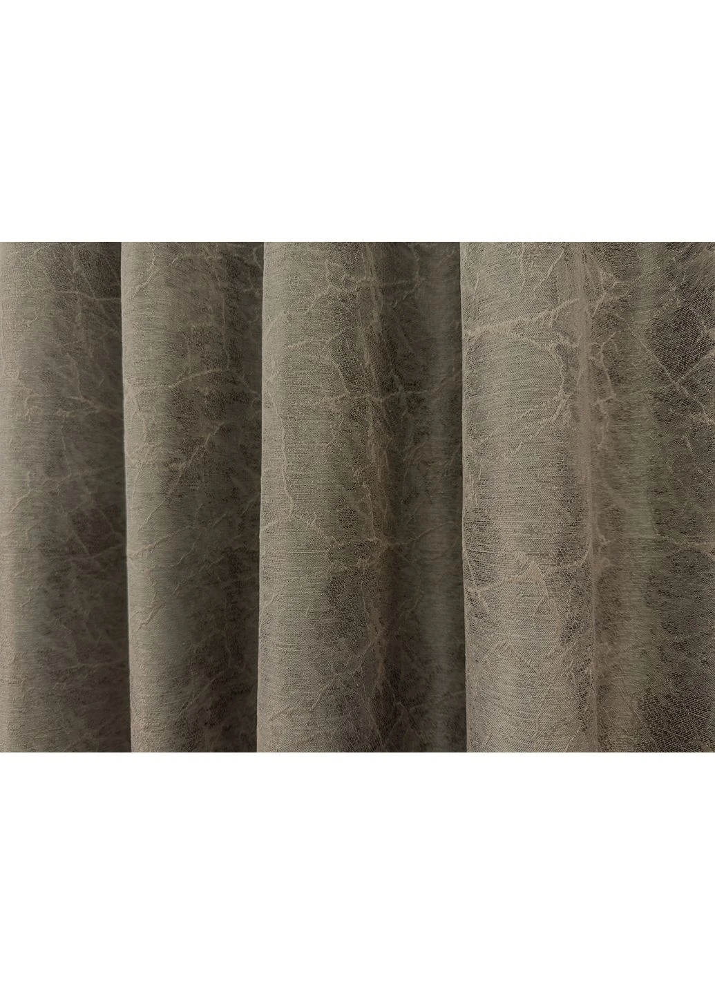 Комплект штор Жаккард Viva Marmo №1782ш Какао 150х290 см 2 шт (33-0755) VR-Textil (344449028)