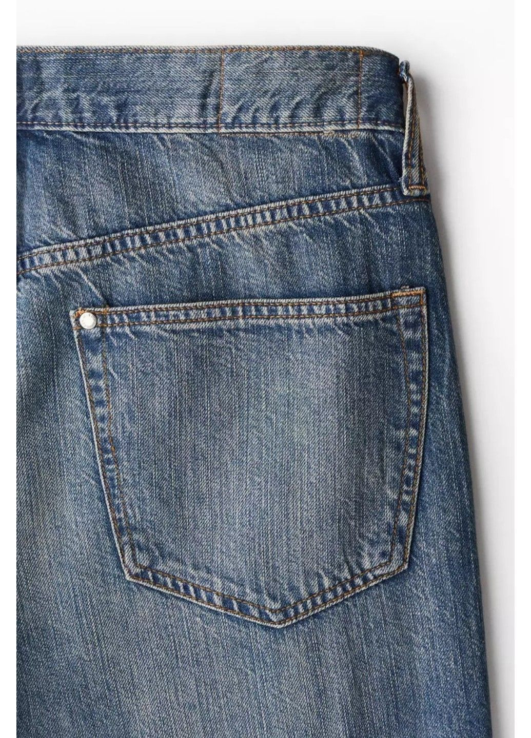 Чоловічі легкі джинси Straight Loose (58576) W30 L32 Темно-сині H&M (364358557)