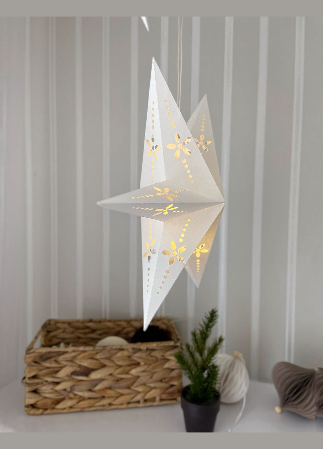 Звезда с подсветкой 30 см Berezenchuk Handmade (307930945)