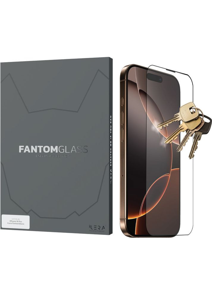 Защитное стекло Fantom Glass для Apple iPhone 16 Pro Max (ILFANT16PRMX) iLera (335808343)