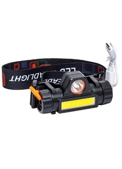 Світлодіодний налобний ліхтарик LED 101 USB No Brand (390046566)