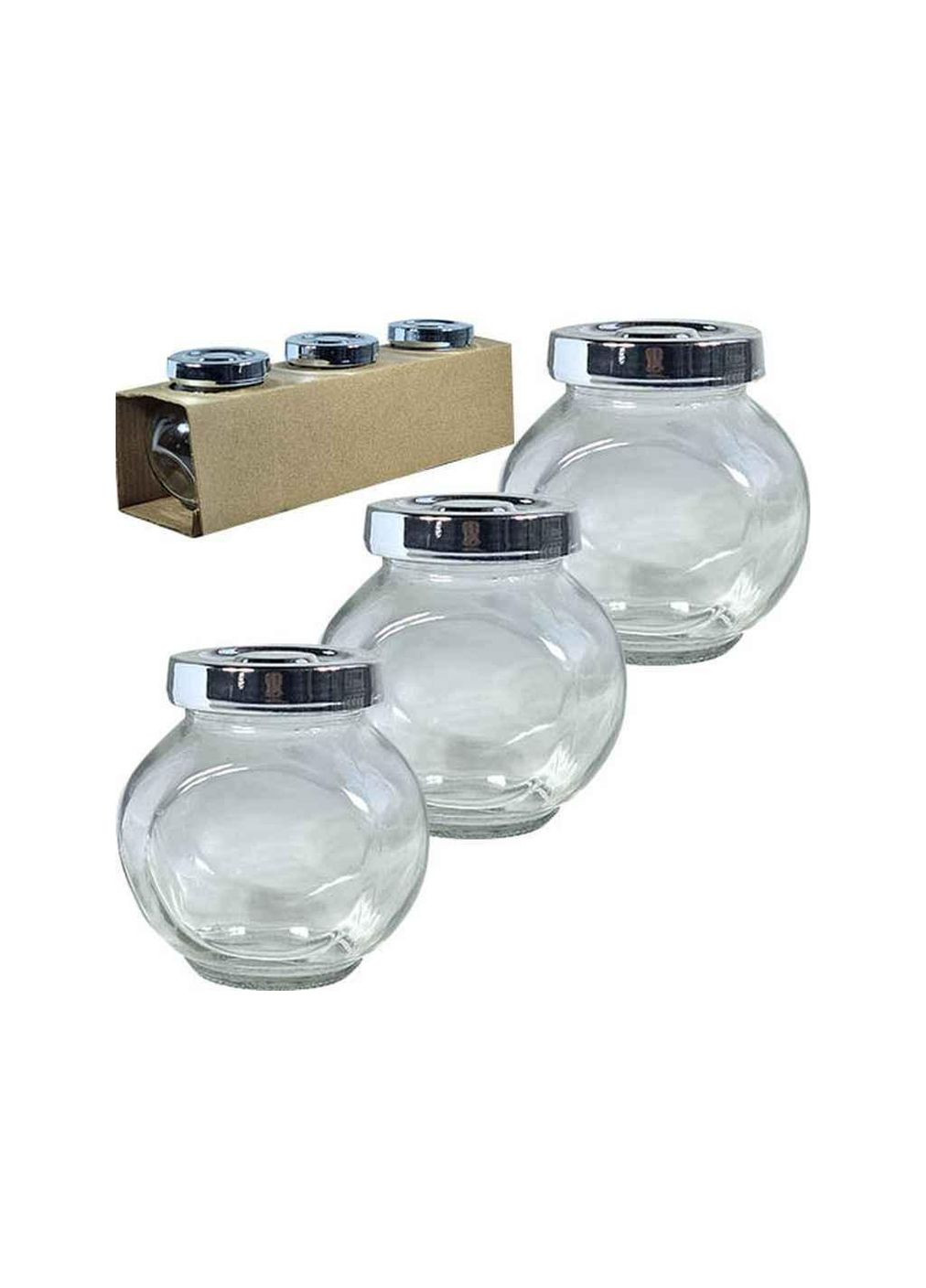 Набор для специй 200мл 705300 3шт ТМ SNT (304991641)