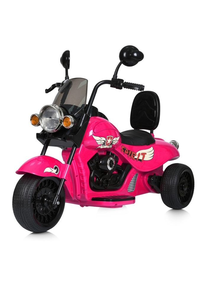 Детский электромобиль мотоцикл до 30 кг для девочек с двумя моторами и аккумулятором электромобиль для развлечений Bambi Racer (368756073)