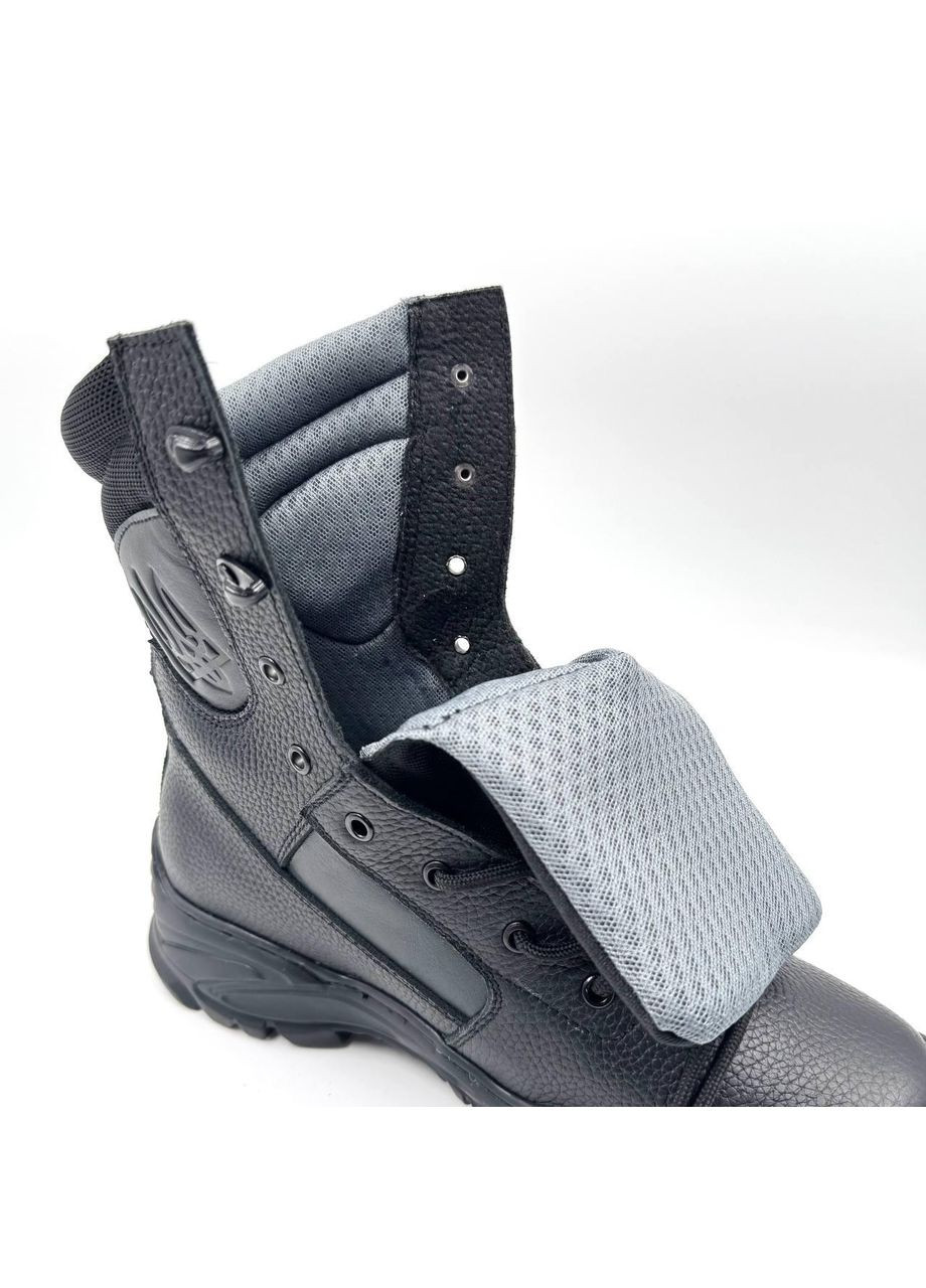 Шкіряні літні Берці Ботинки Тактичні. 36-49р Чорні. Для важких погодних умов! DSLM-1053 47 No Brand (349513226)