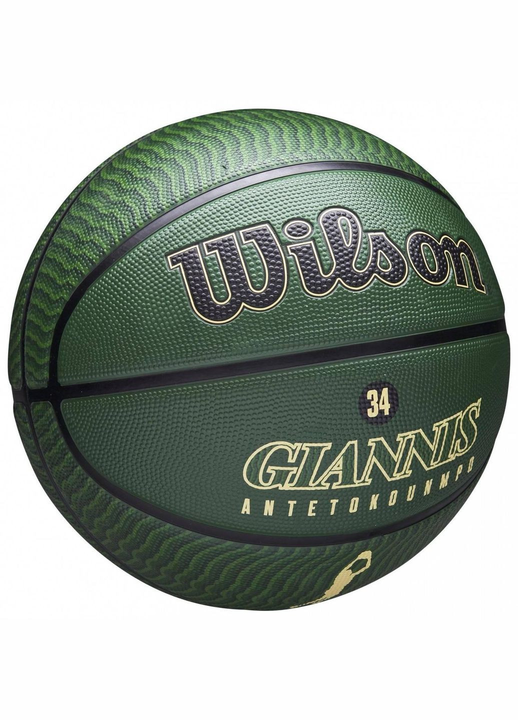 Універсальний Баскетбольний М'яч NBA Player Icon Outdoor(WZ4006201XB "GIANNIS") 7 Wilson (297400792)