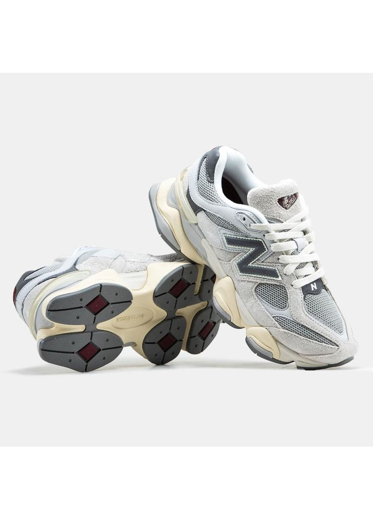 Сірі Осінні кросівки чоловічі new balance 9060 gray v2 нью беланс 9060 No Brand