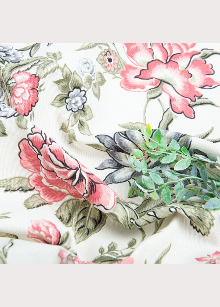 Тканина декоративна Прем'єр Жастин з водовідштовхувальним просоченням V-003 рожева IDEIA (289552622)