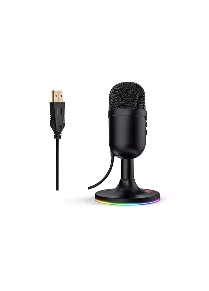 Мікрофон (ek05280) Redragon Pulsar GM303 RGB Black (392047844)