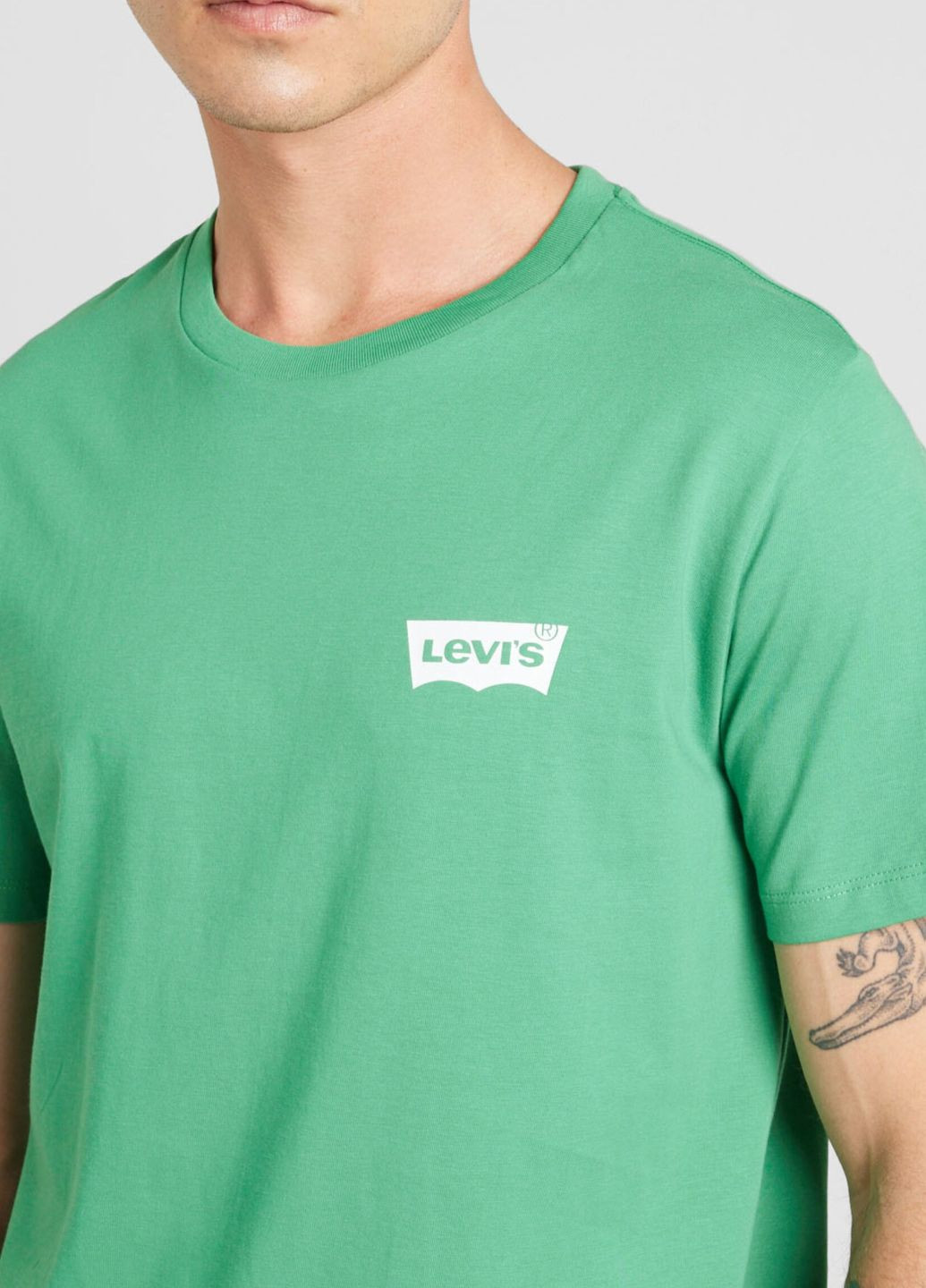 Зеленая футболка Levi's