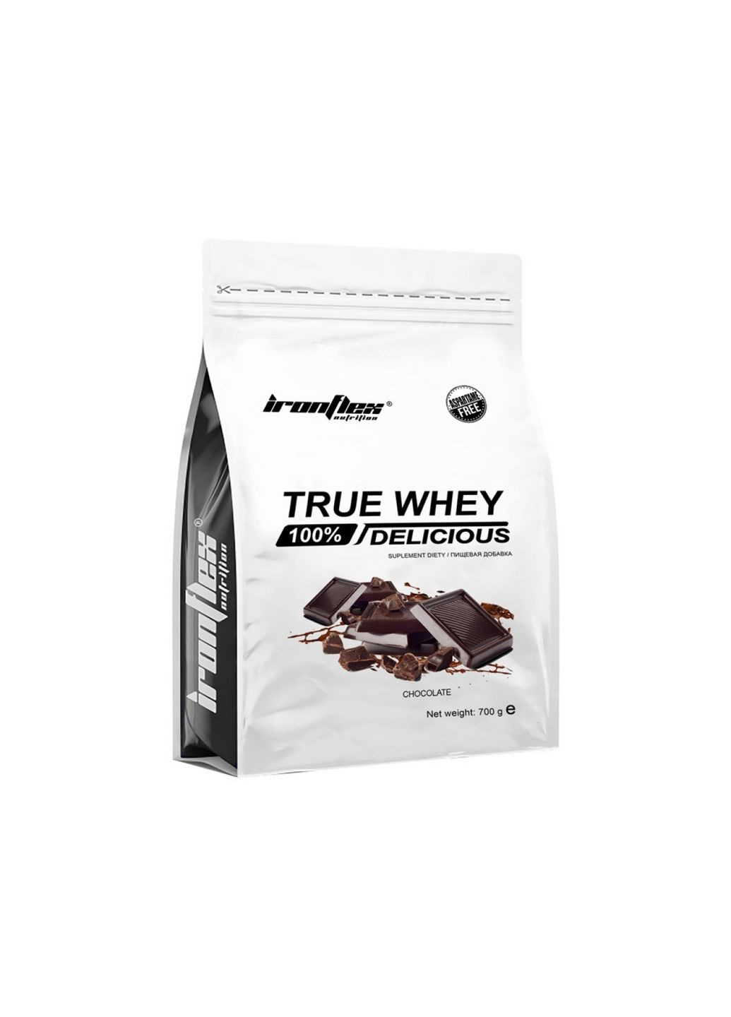 Протеїн True Whey, 700 грам Шоколад Ironflex (293477606)