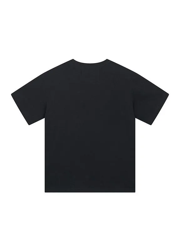 Чорна чоловіча футболка c.p company No Brand