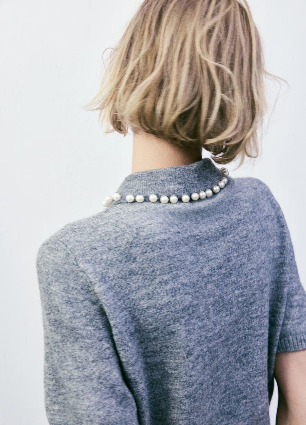 Сірий демісезонний светр H&M