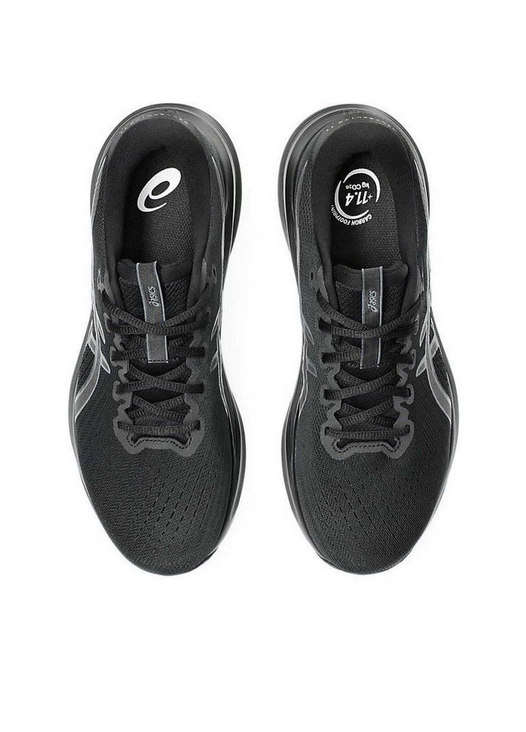 Черные демисезонные мужские беговые кроссовки gel-excite 11 1011c080-002 Asics