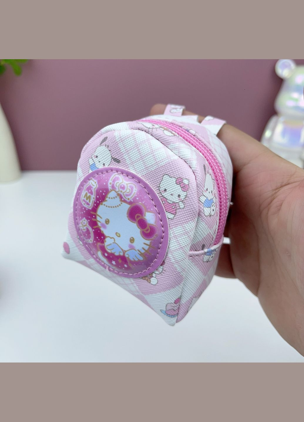 Брелок Привіт Кітті сумочка Hello Kitty рюкзачок дитячий 9,5*8*5 см Shantou (311301062)