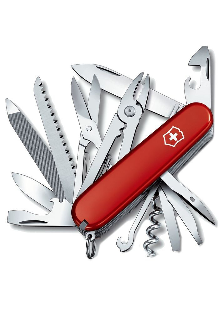Комплект ножа Handyman Red 1.3773 + Подарочная коробка для ножа 91мм vix-2 Victorinox (317303627)