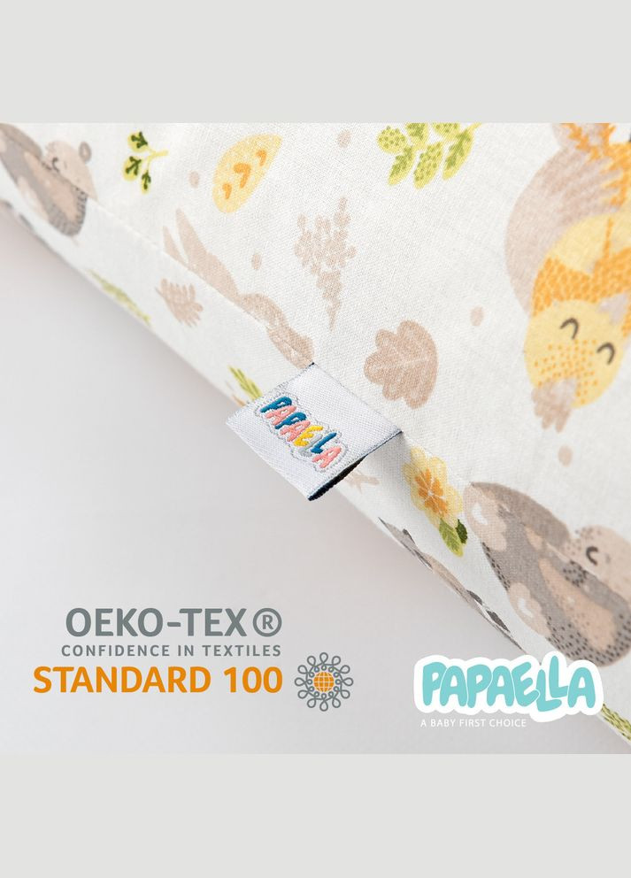 Бортик валик защитный мультифункциональный PAPAELLA 60х15 см, 120х15 см, детская кроватка IDEIA (302975660)