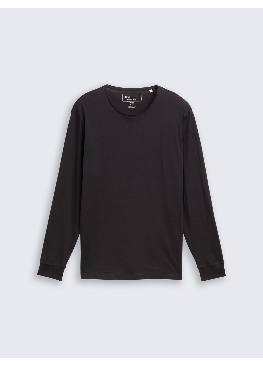 Лонгслів Tom Tailor чорний