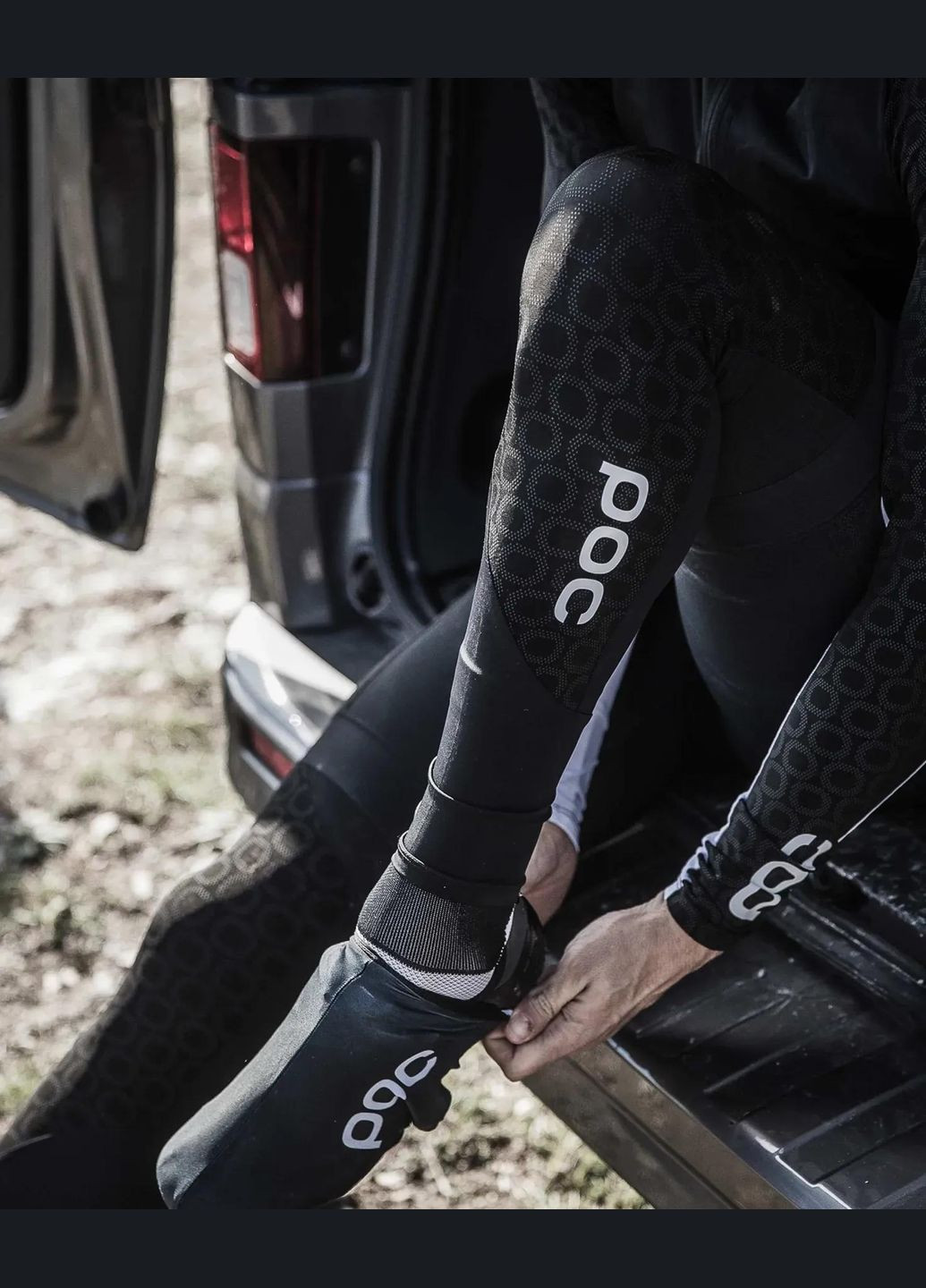 Утеплитель ног POC AVIP Ceramic Legs, Uranium Black, S None (358052360)