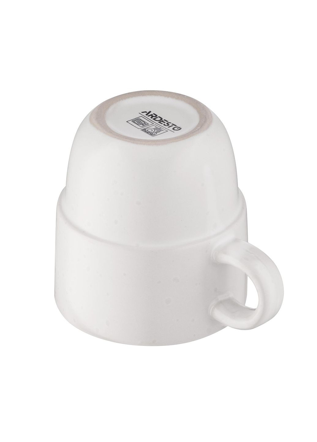 Чашка Trento 390 мл біла кераміка AR2939TW Ardesto (297364929)